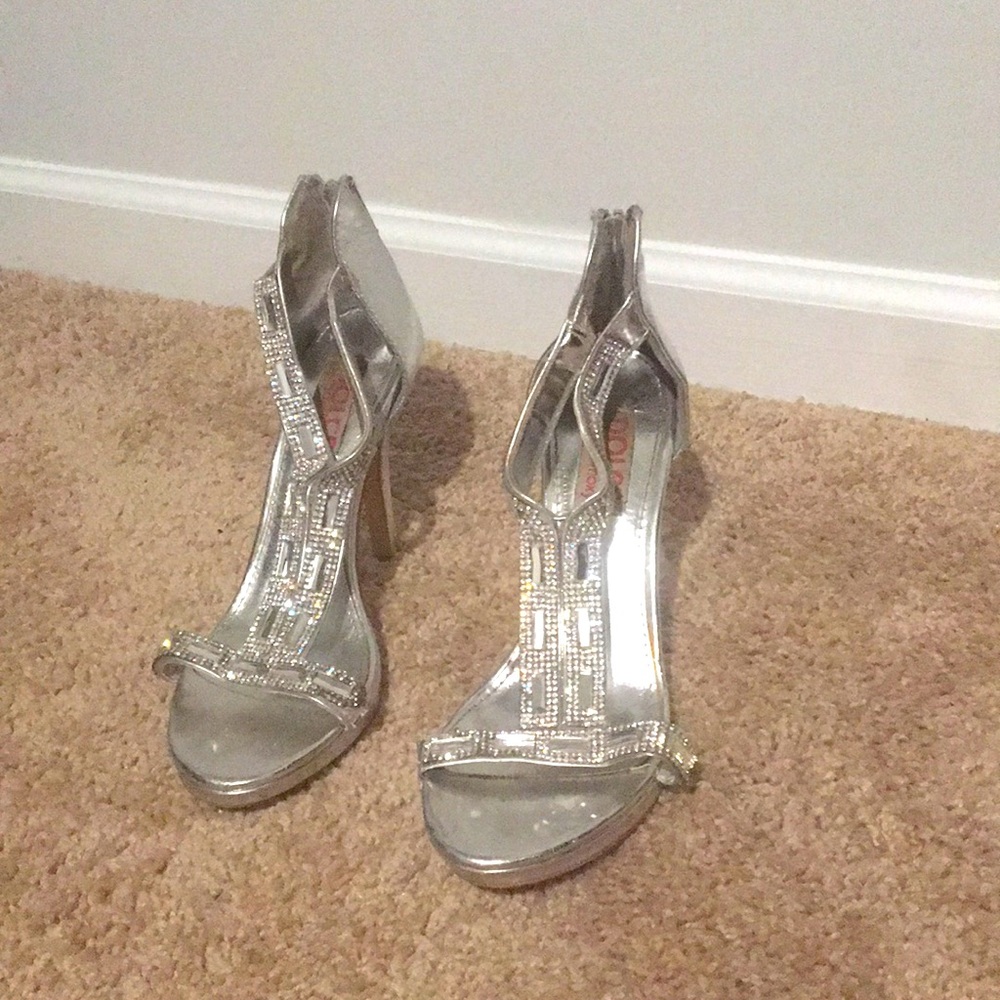 Rhinestone Heels